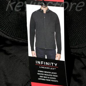INFINITY Men‎ mixed media jacket